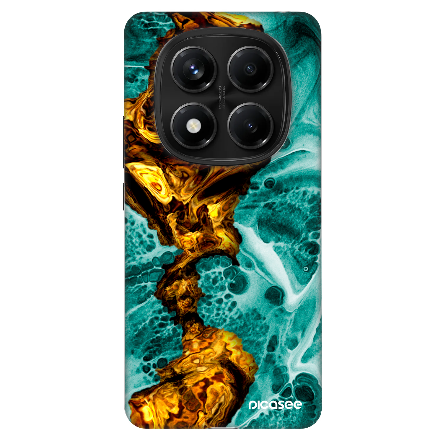 Picasee Fashion Case für Xiaomi Redmi Note 14 Pro 4G - Goldsky