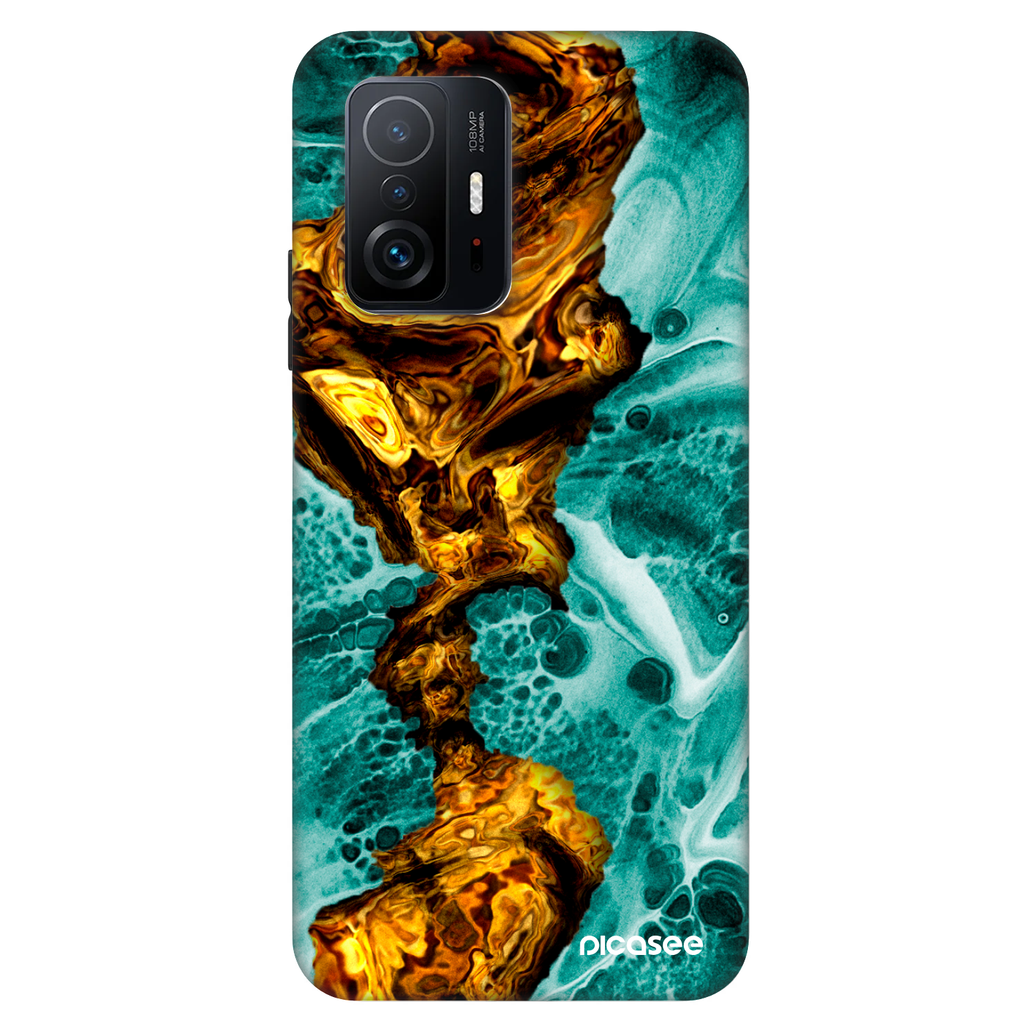 Picasee Fashion Case für Xiaomi 11T - Goldsky