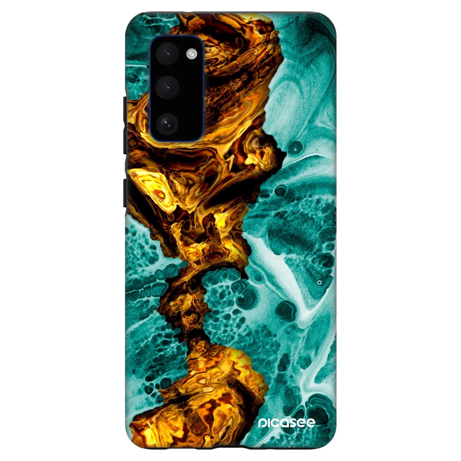 Picasee Fashion Case für Samsung Galaxy S20 FE - Goldsky