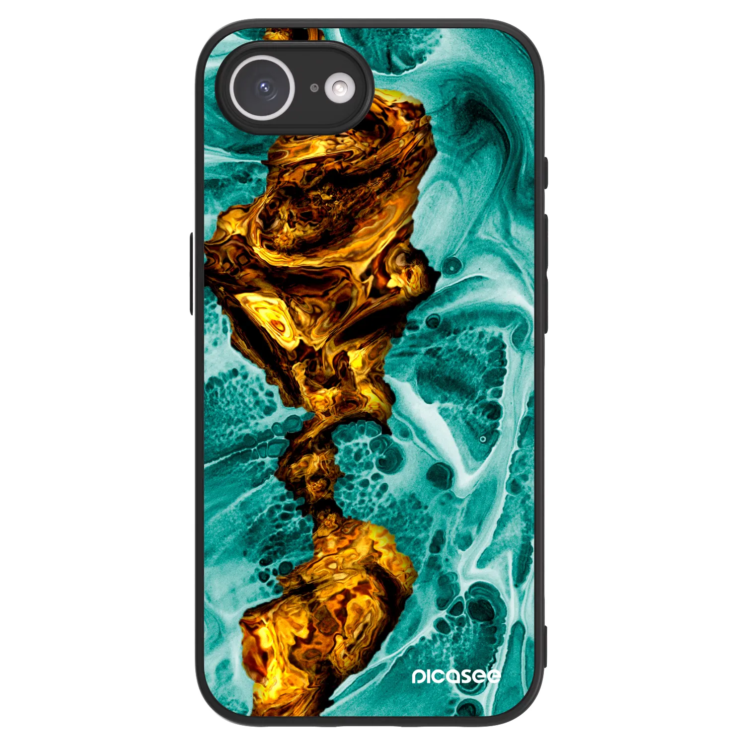 Picasee ULTIMATE CASE MagSafe für Apple iPhone 17e - Goldsky