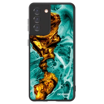 Picasee ULTIMATE CASE für Samsung Galaxy S21 5G G991B - Goldsky