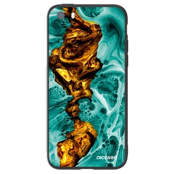 Hülle für Apple iPhone 5/5S/SE - Goldsky