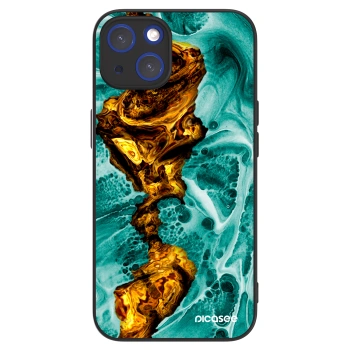 Picasee ULTIMATE CASE MagSafe für Apple iPhone 14 - Goldsky