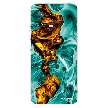 Picasee Xiaomi 13 Pro Hülle - Transparentes Silikon - Goldsky