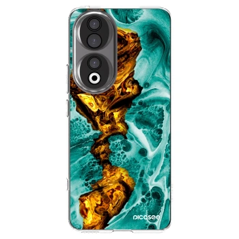 Picasee Honor 90 5G Hülle - Transparentes Silikon - Goldsky
