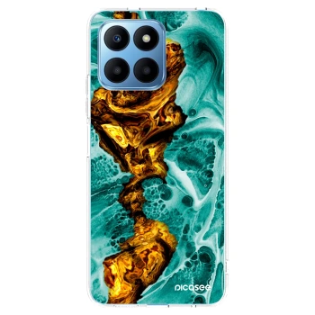 Picasee Honor 70 Lite Hülle - Transparentes Silikon - Goldsky