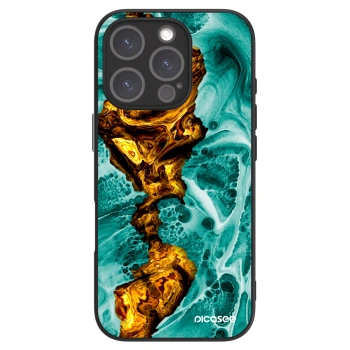 Hülle für Apple iPhone 16 Pro - Goldsky
