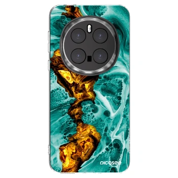 Picasee Honor Magic7 Pro 5G Hülle - Transparentes Silikon - Goldsky