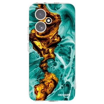 Picasee Honor 400 5G Hülle - Transparentes Silikon - Goldsky