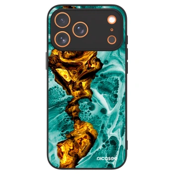 Picasee ULTIMATE CASE für Apple iPhone 17 Pro Max - Goldsky