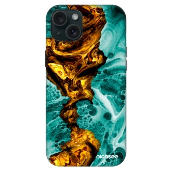 Hülle für Apple iPhone 15 Plus - Goldsky