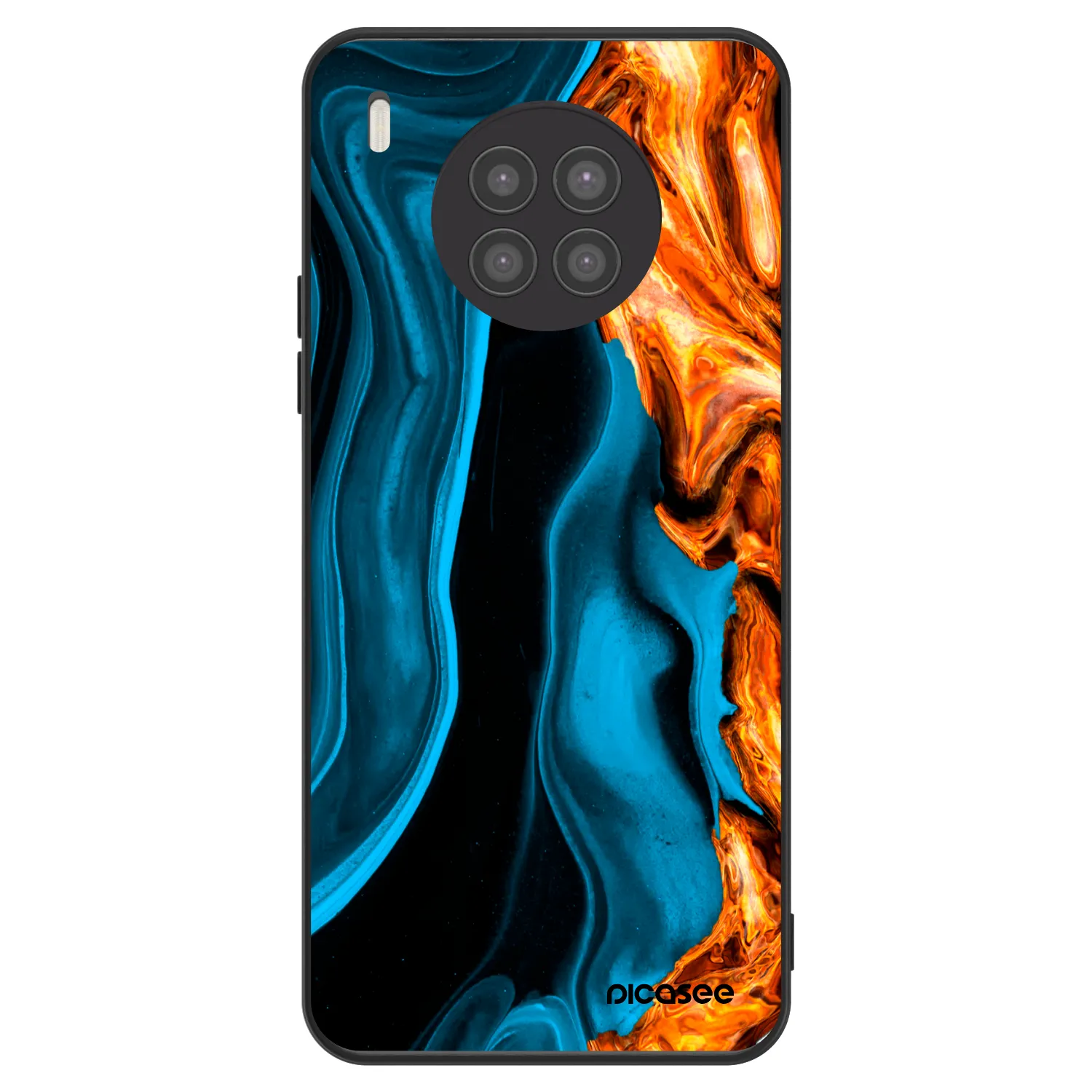 Picasee ULTIMATE CASE für Huawei Nova 8i - Gold blue