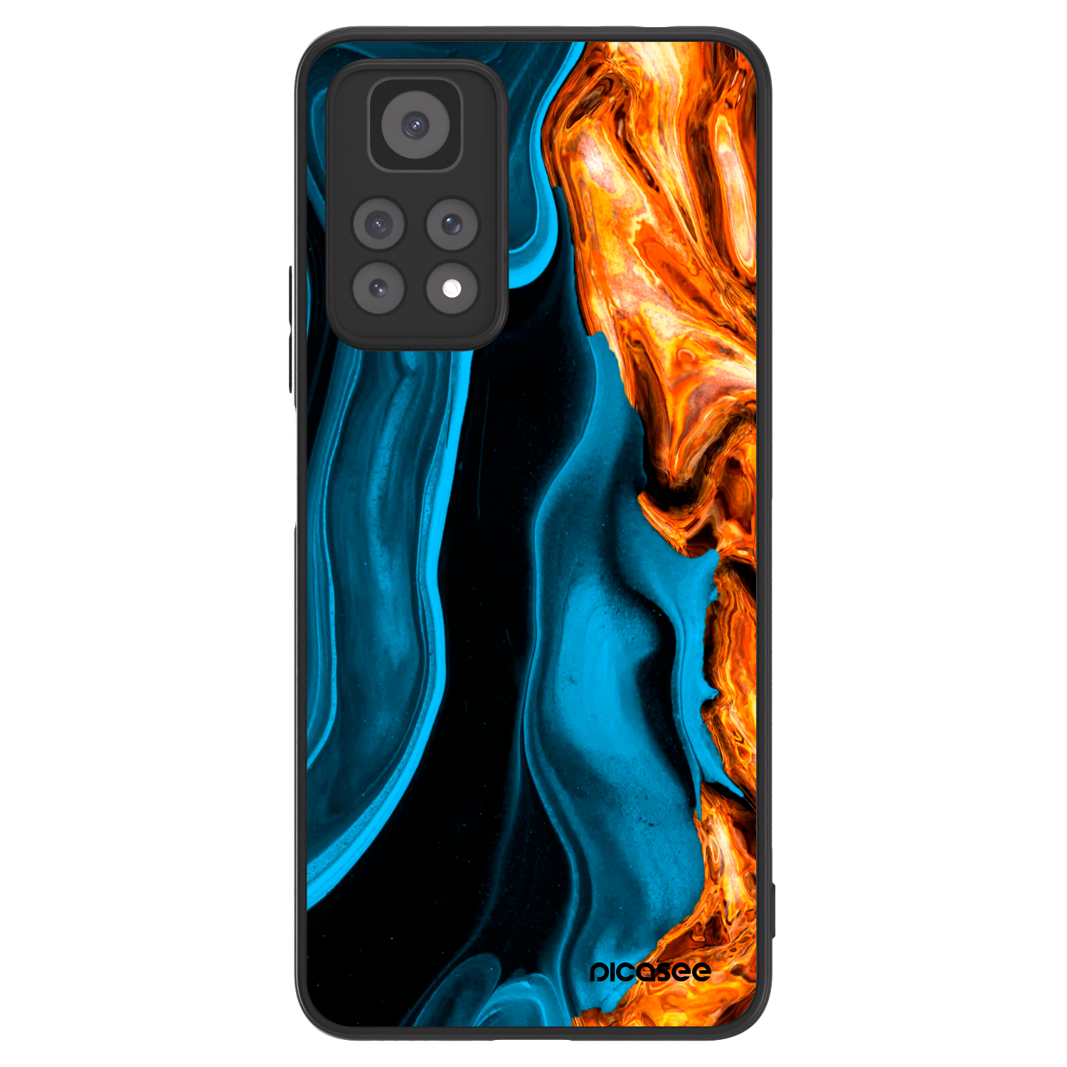 Picasee ULTIMATE CASE für Xiaomi Redmi Note 11 Pro - Gold blue