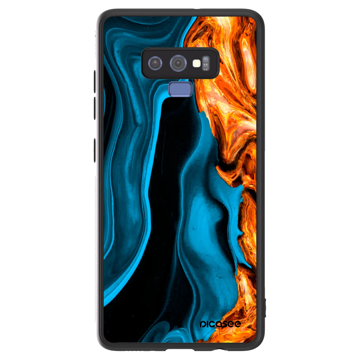 Picasee ULTIMATE CASE für Samsung Galaxy Note 9 N960F - Gold blue