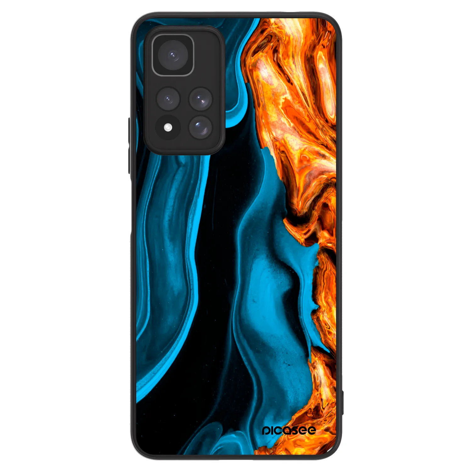 Picasee ULTIMATE CASE für Xiaomi Redmi Note 11 Pro+ 5G - Gold blue