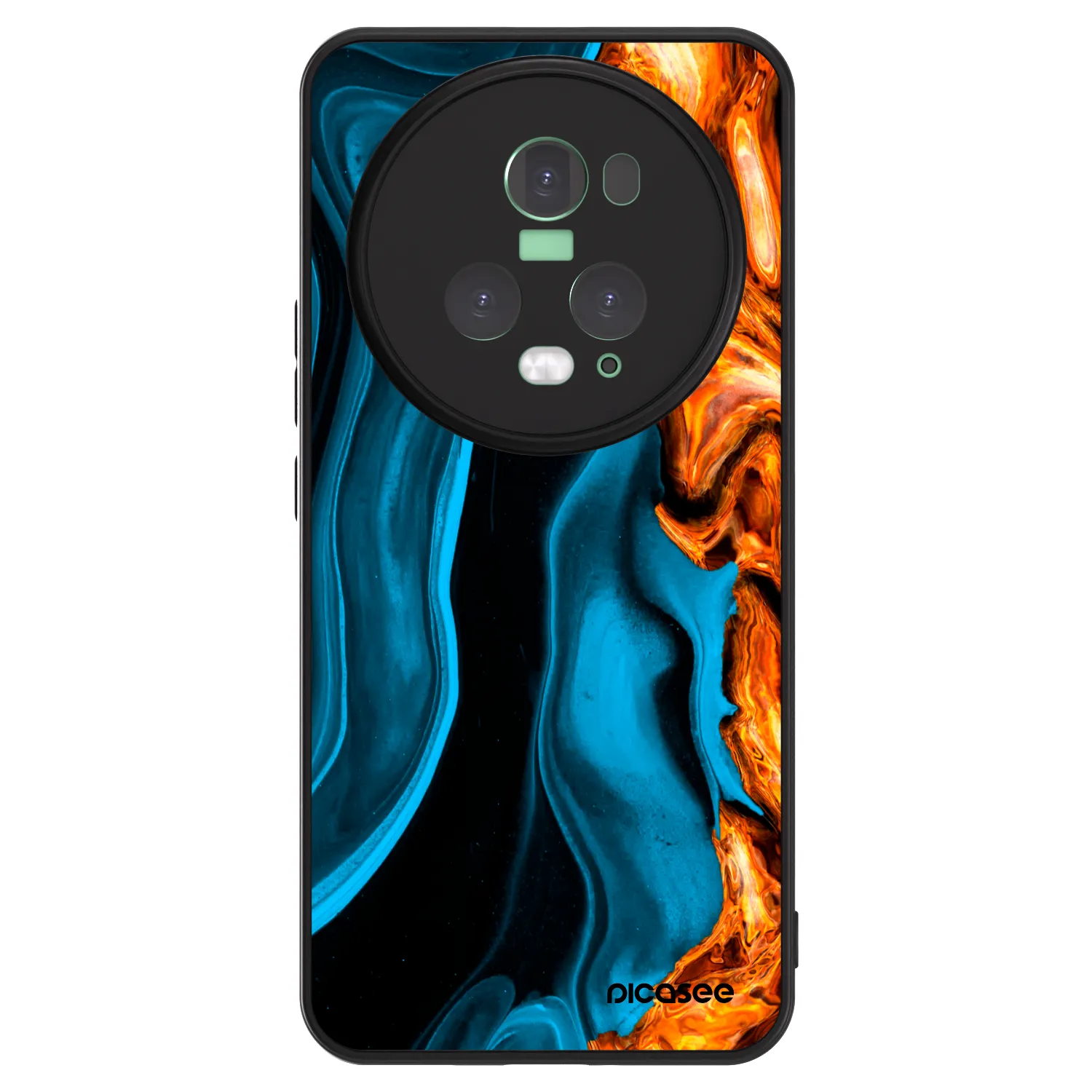 Picasee ULTIMATE CASE für Honor Magic5 Pro - Gold blue