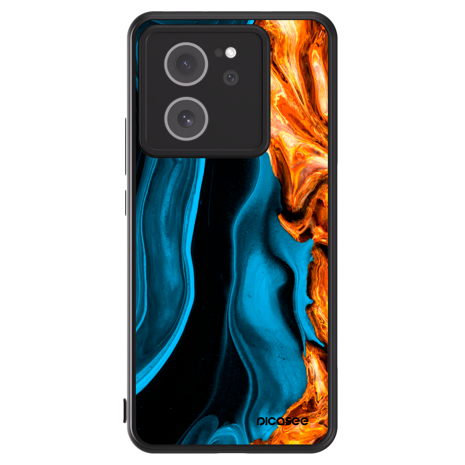 Picasee ULTIMATE CASE für Xiaomi 13T Pro - Gold blue