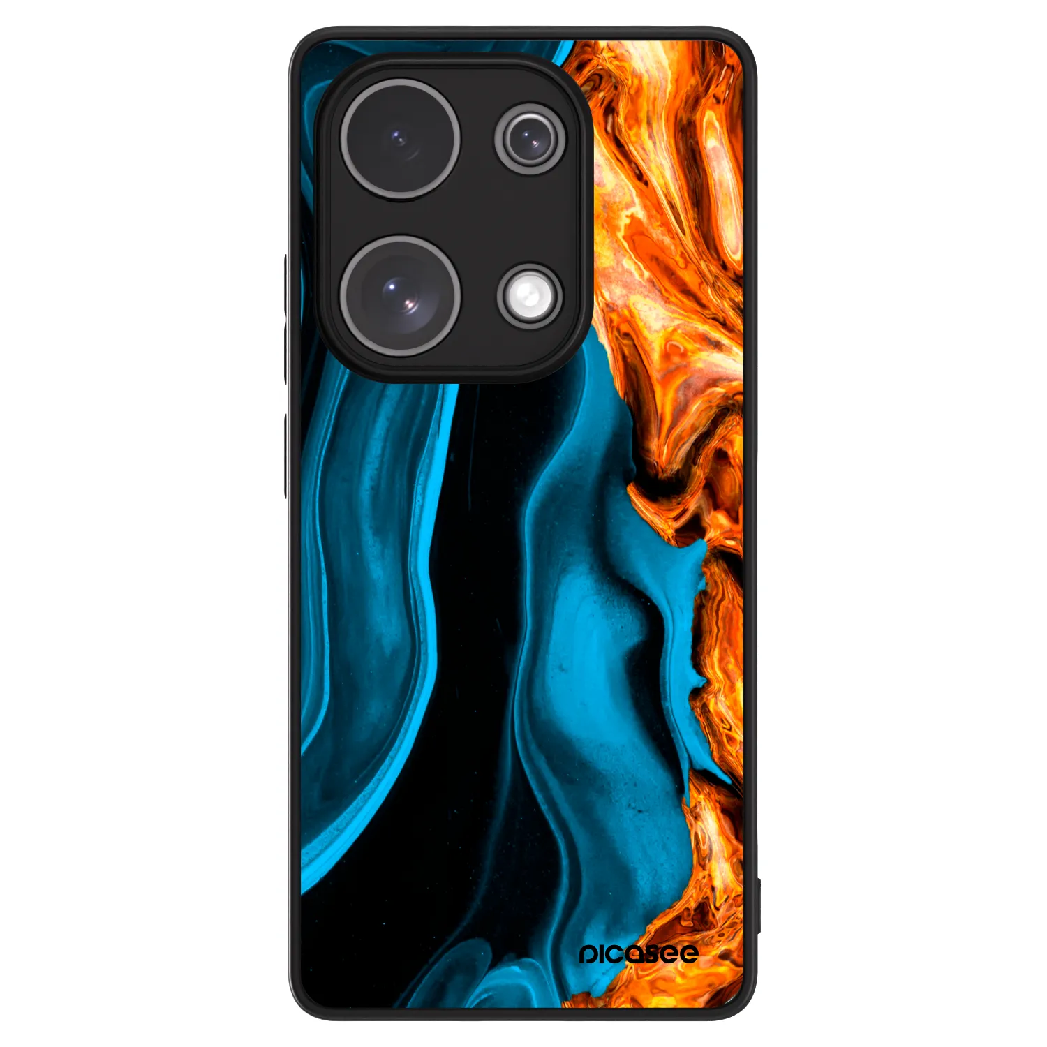 Picasee ULTIMATE CASE für Xiaomi Redmi Note 13 Pro 4G - Gold blue