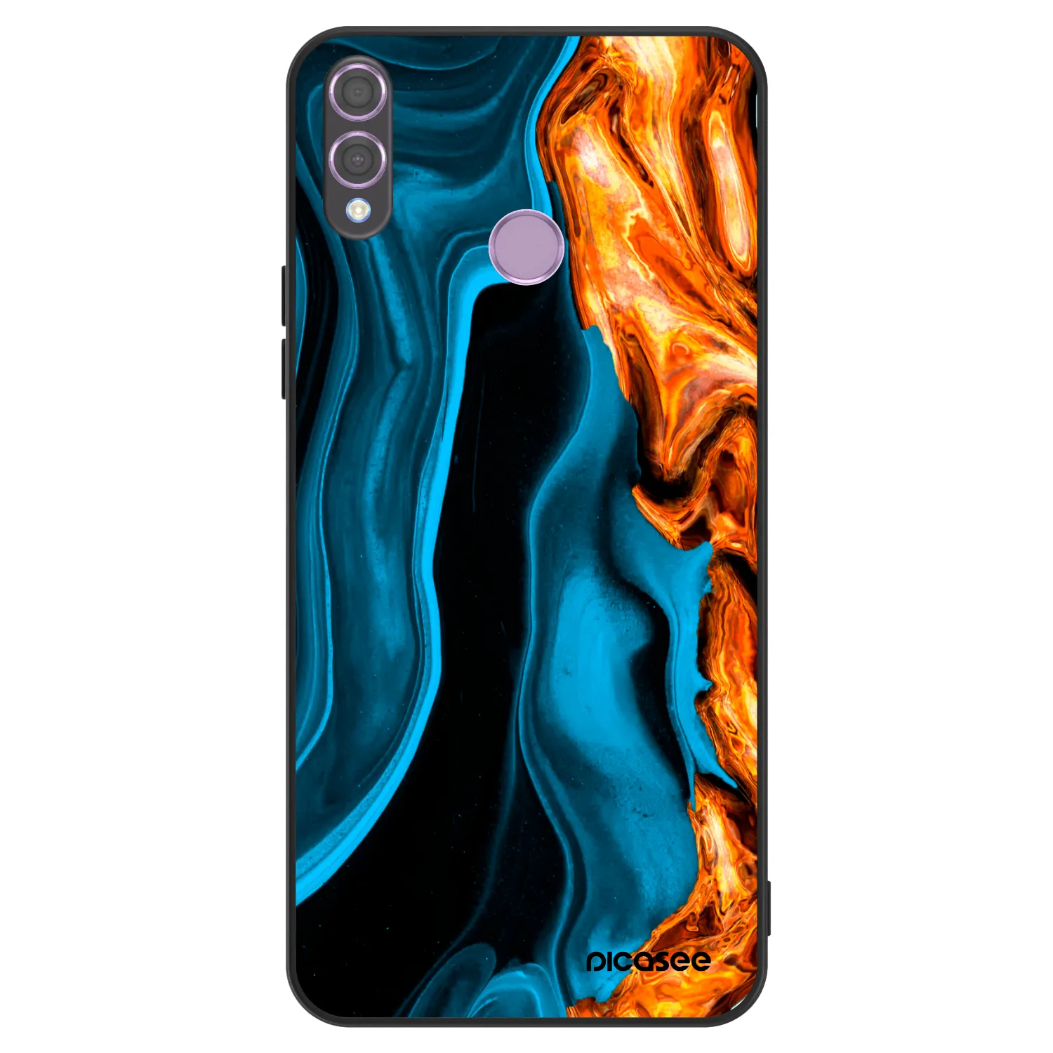 Picasee ULTIMATE CASE für Honor 8X - Gold blue
