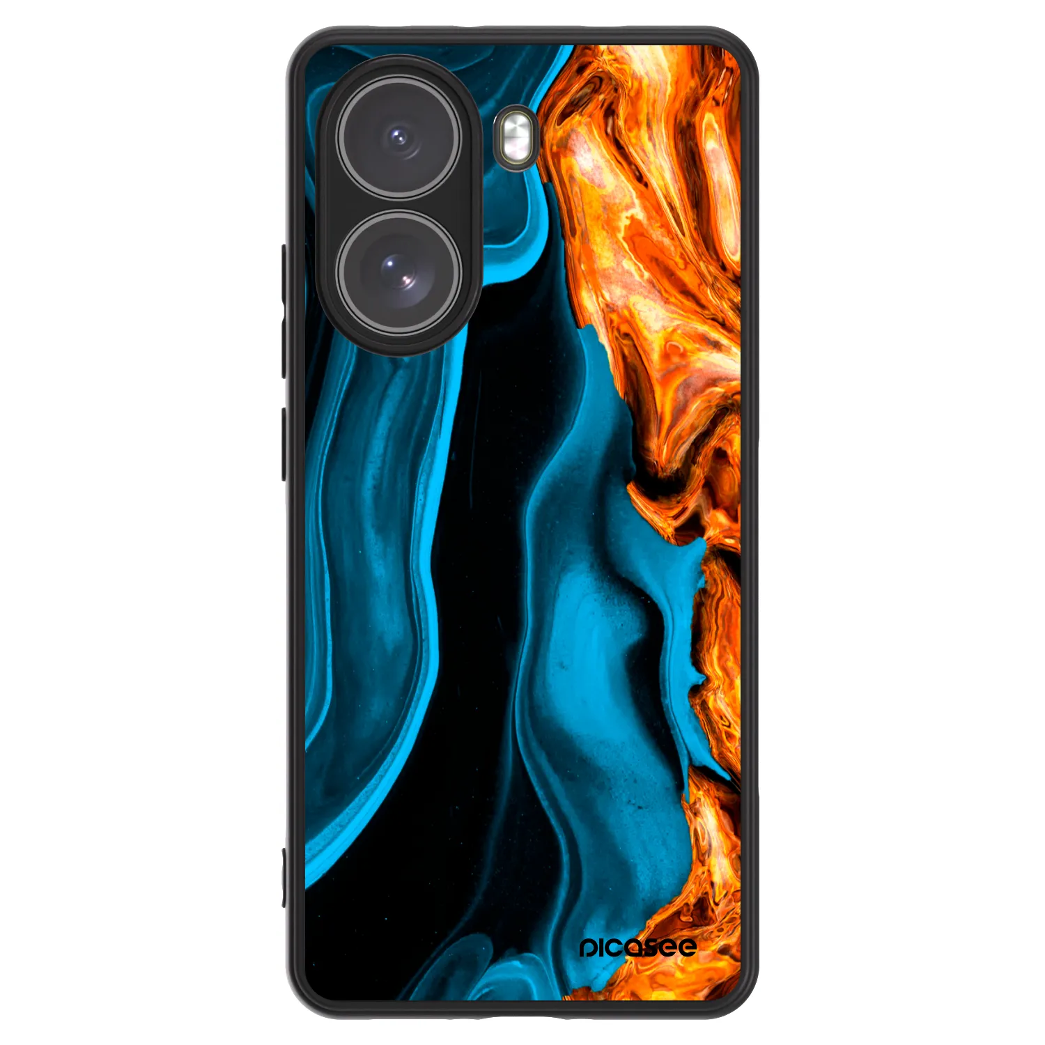 Picasee ULTIMATE CASE für Xiaomi Poco X7 - Gold blue