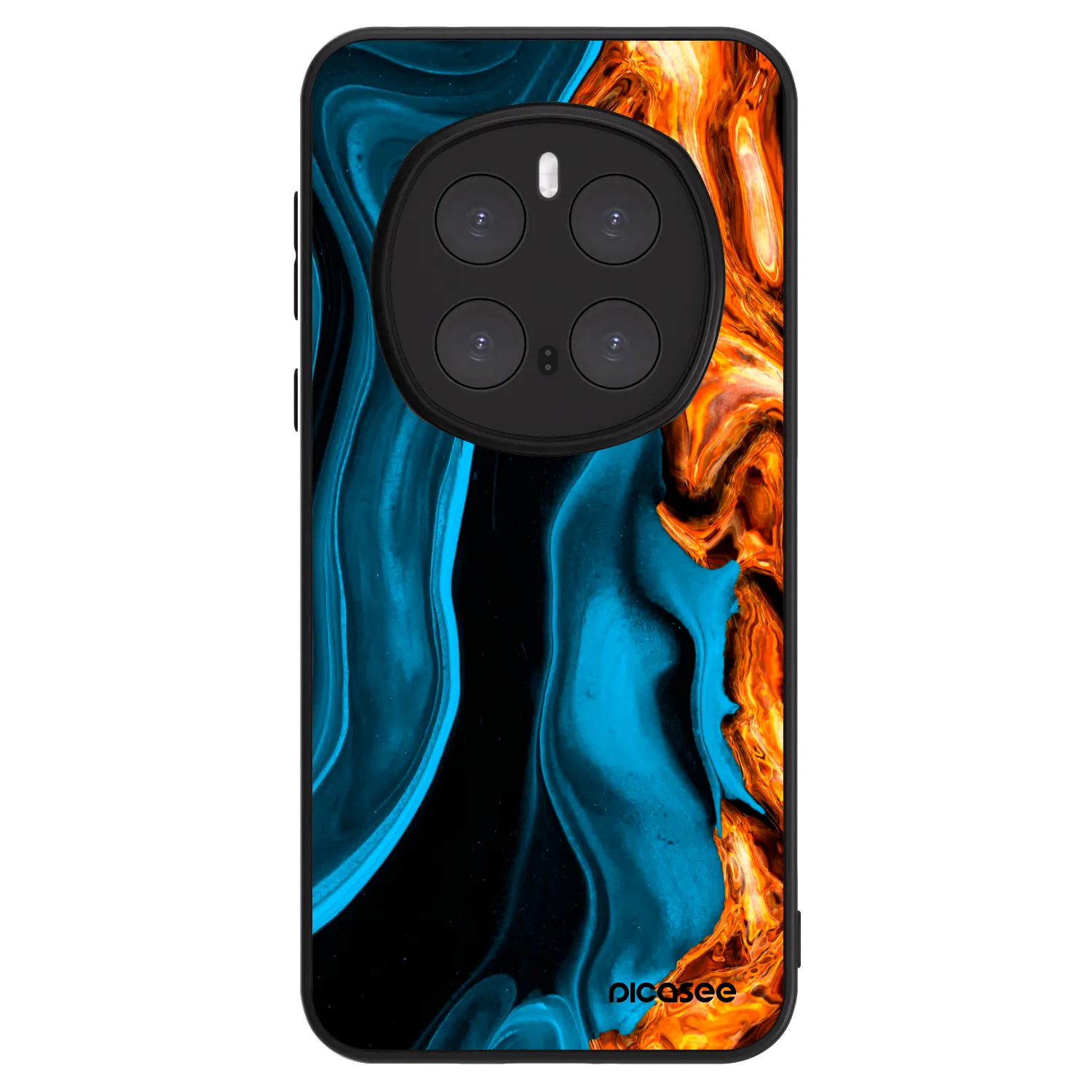 Picasee ULTIMATE CASE für Honor Magic7 Pro 5G - Gold blue