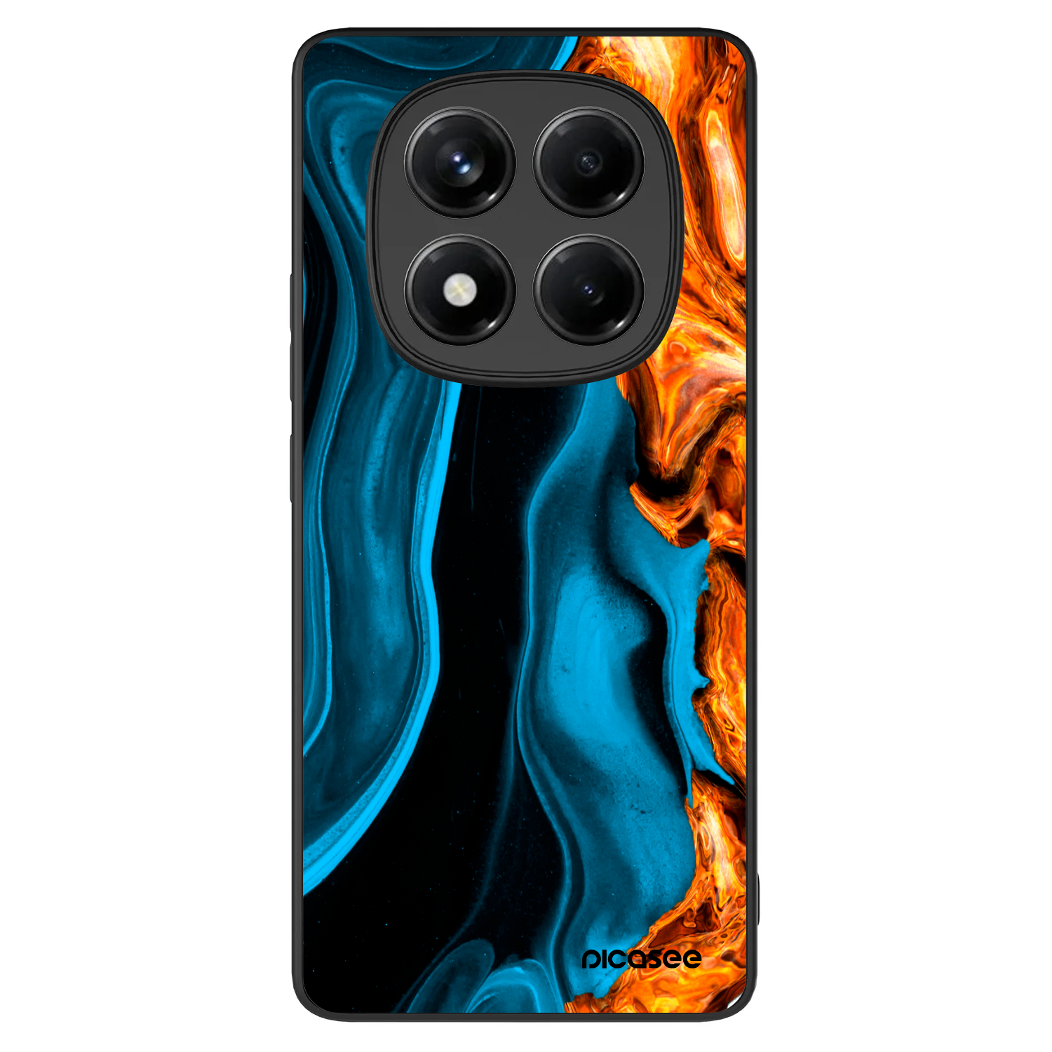 Picasee ULTIMATE CASE für Xiaomi Redmi Note 14 Pro 4G - Gold blue