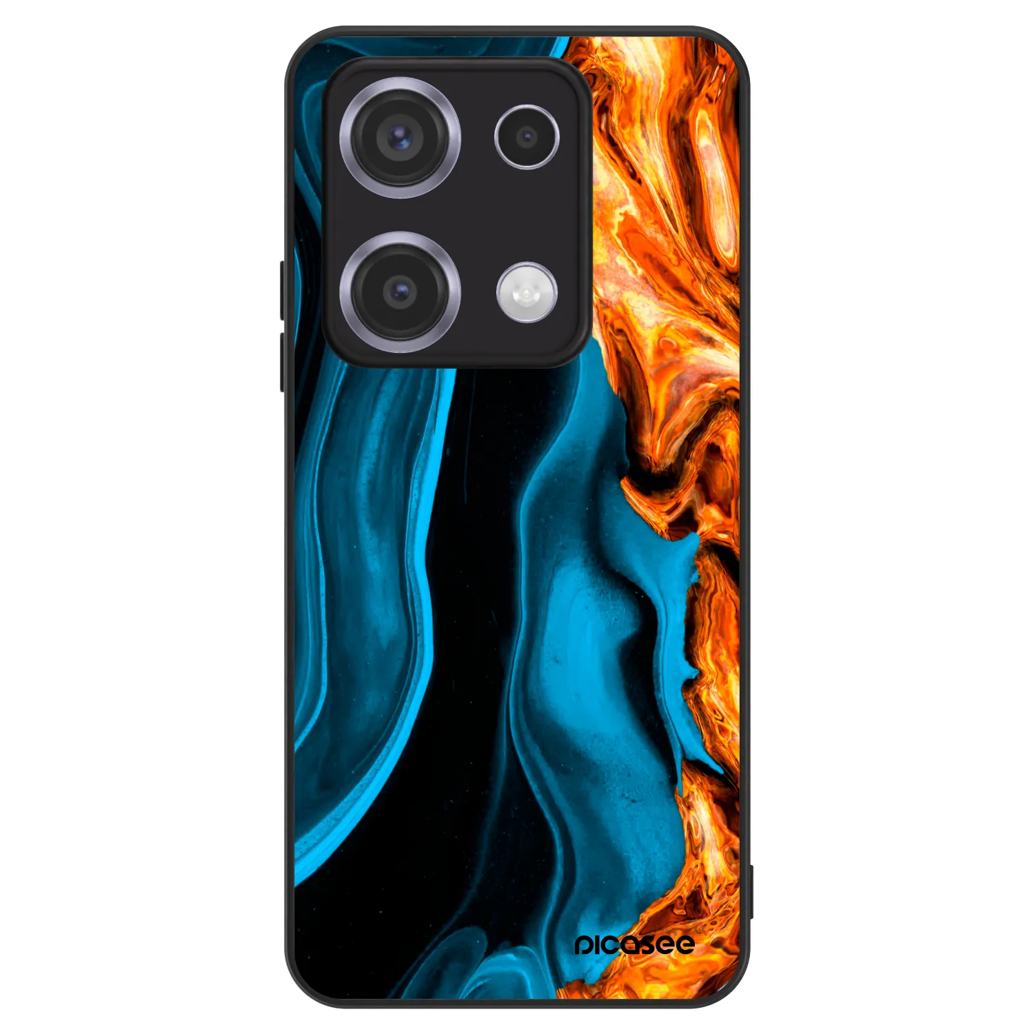 Picasee ULTIMATE CASE für Xiaomi Redmi Note 14S - Gold blue
