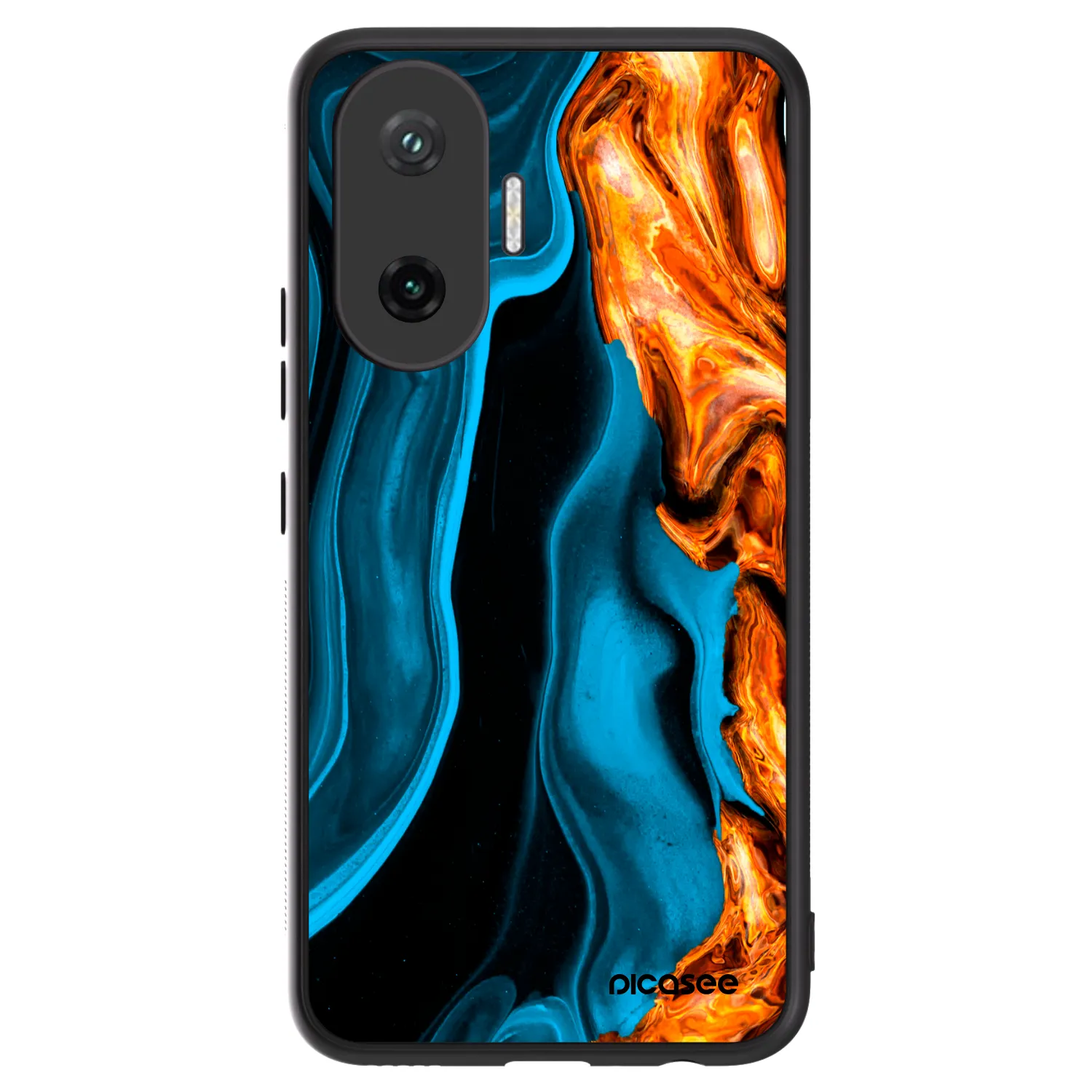 Picasee ULTIMATE CASE für Xiaomi Poco F7 5G - Gold blue