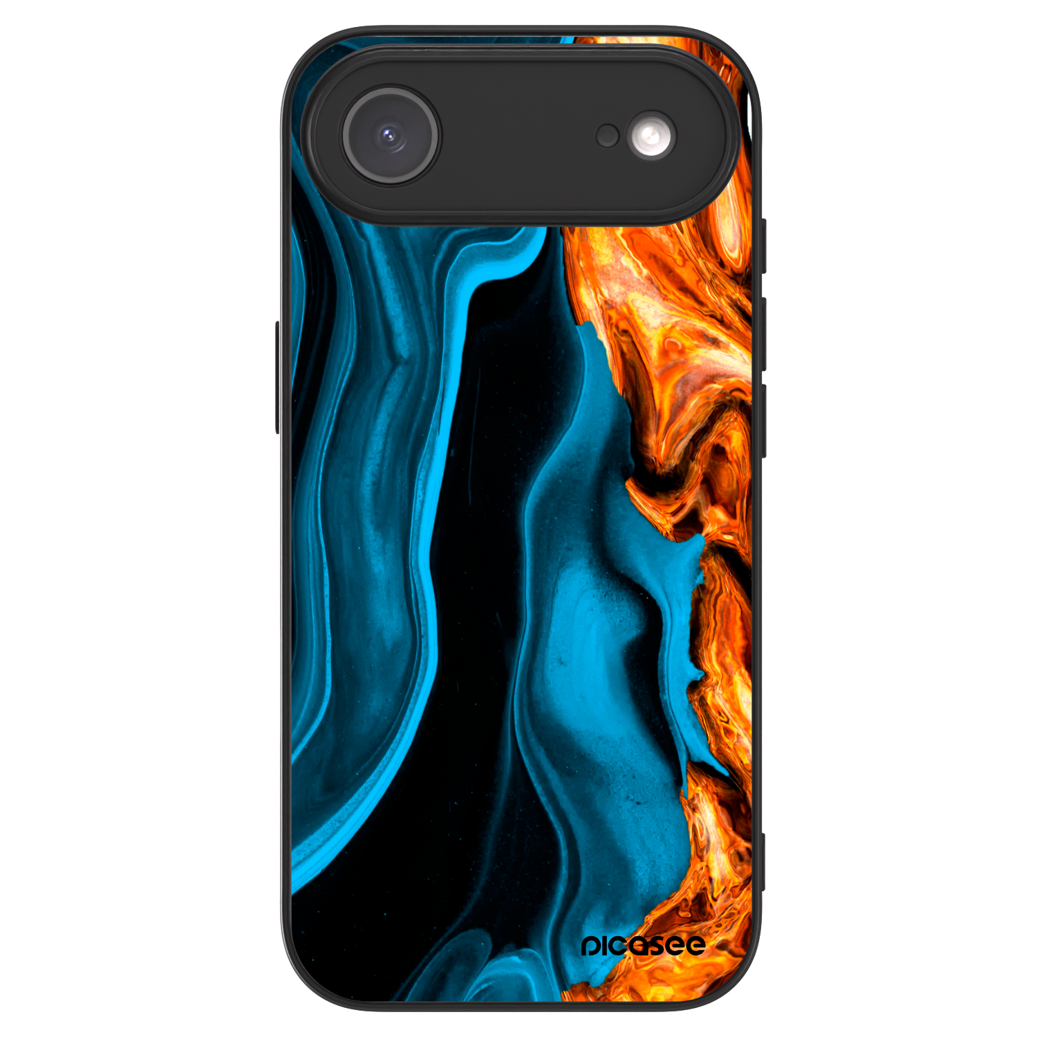 Picasee ULTIMATE CASE für Apple iPhone Air - Gold blue