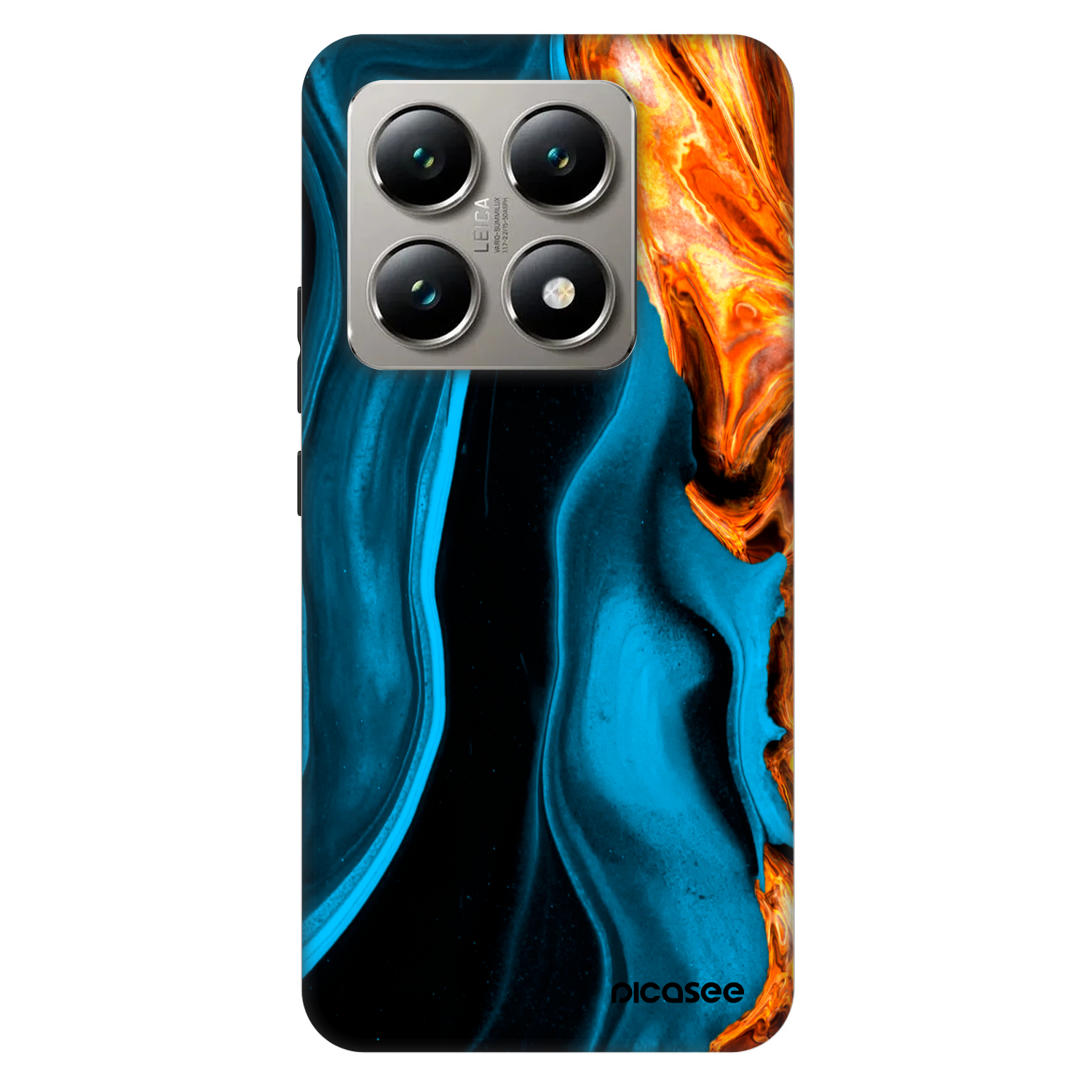 Picasee Fashion Case für Xiaomi 14T Pro - Gold blue