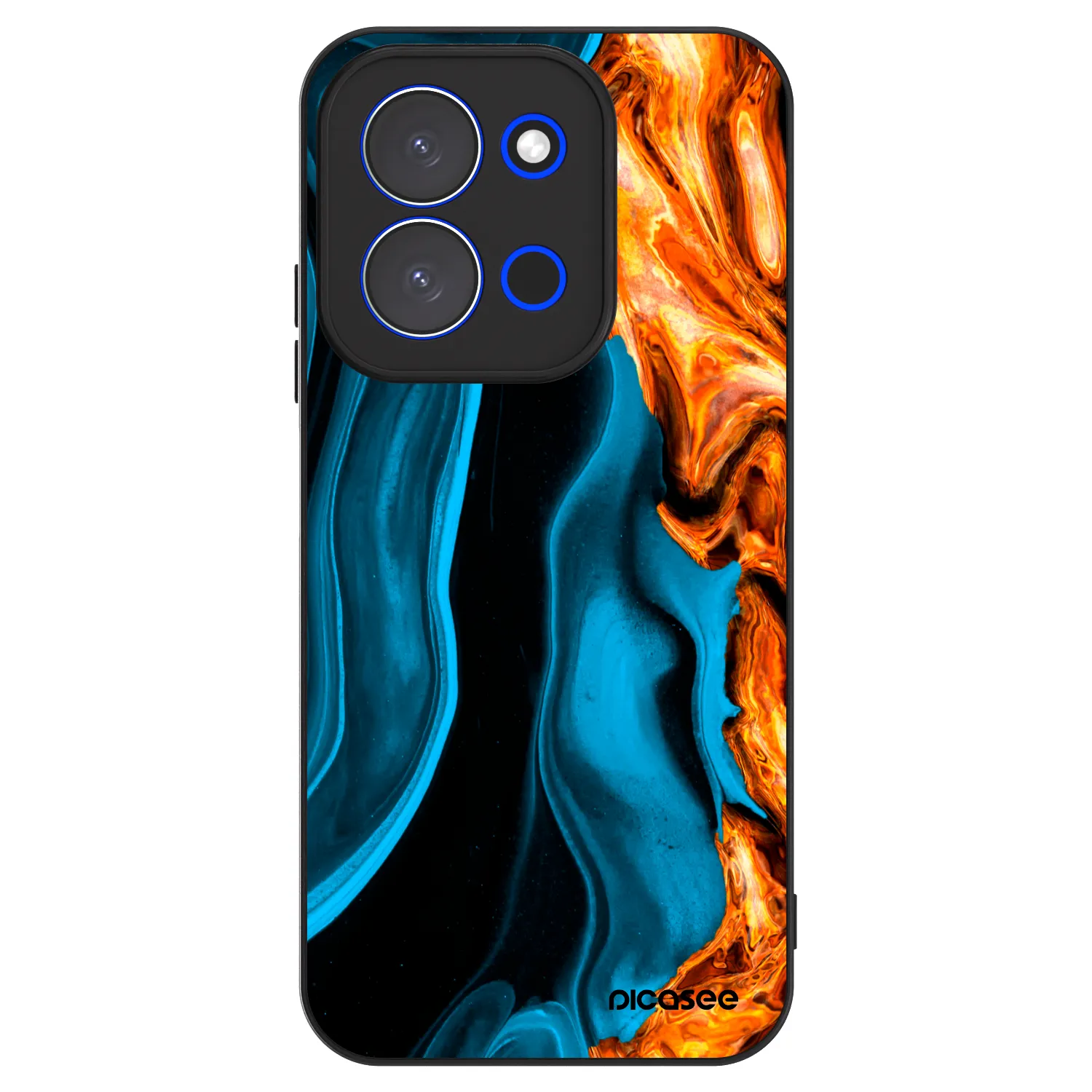 Picasee ULTIMATE CASE für Xiaomi Redmi 15C 4G - Gold blue