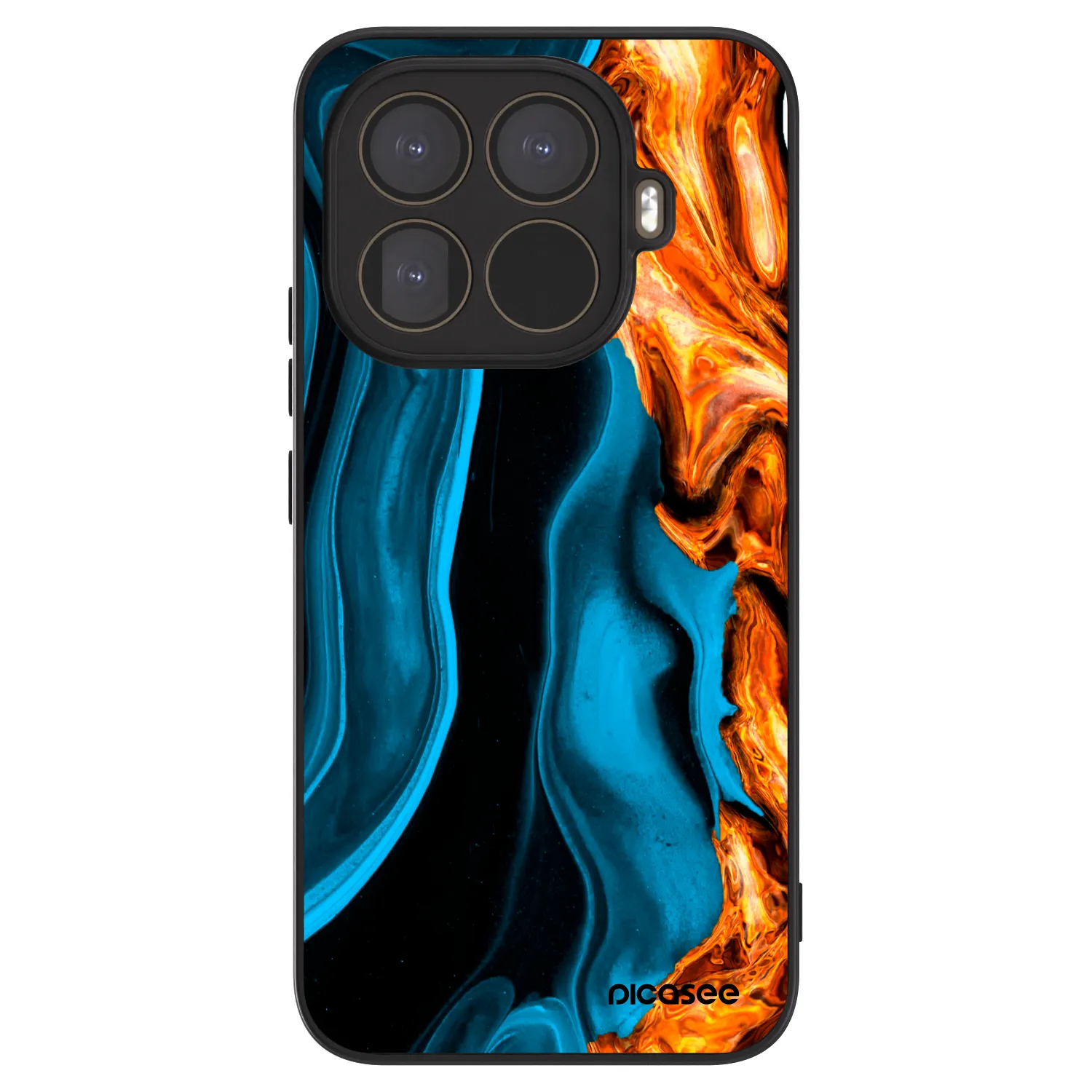 Picasee ULTIMATE CASE für Xiaomi 15T Pro - Gold blue