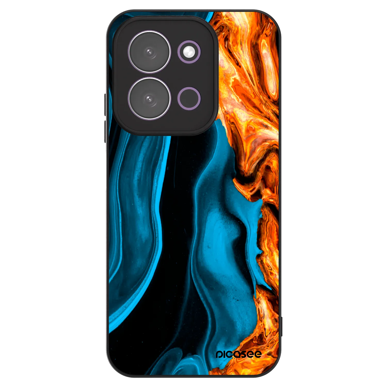 Picasee ULTIMATE CASE für Xiaomi Redmi 15C 5G - Gold blue