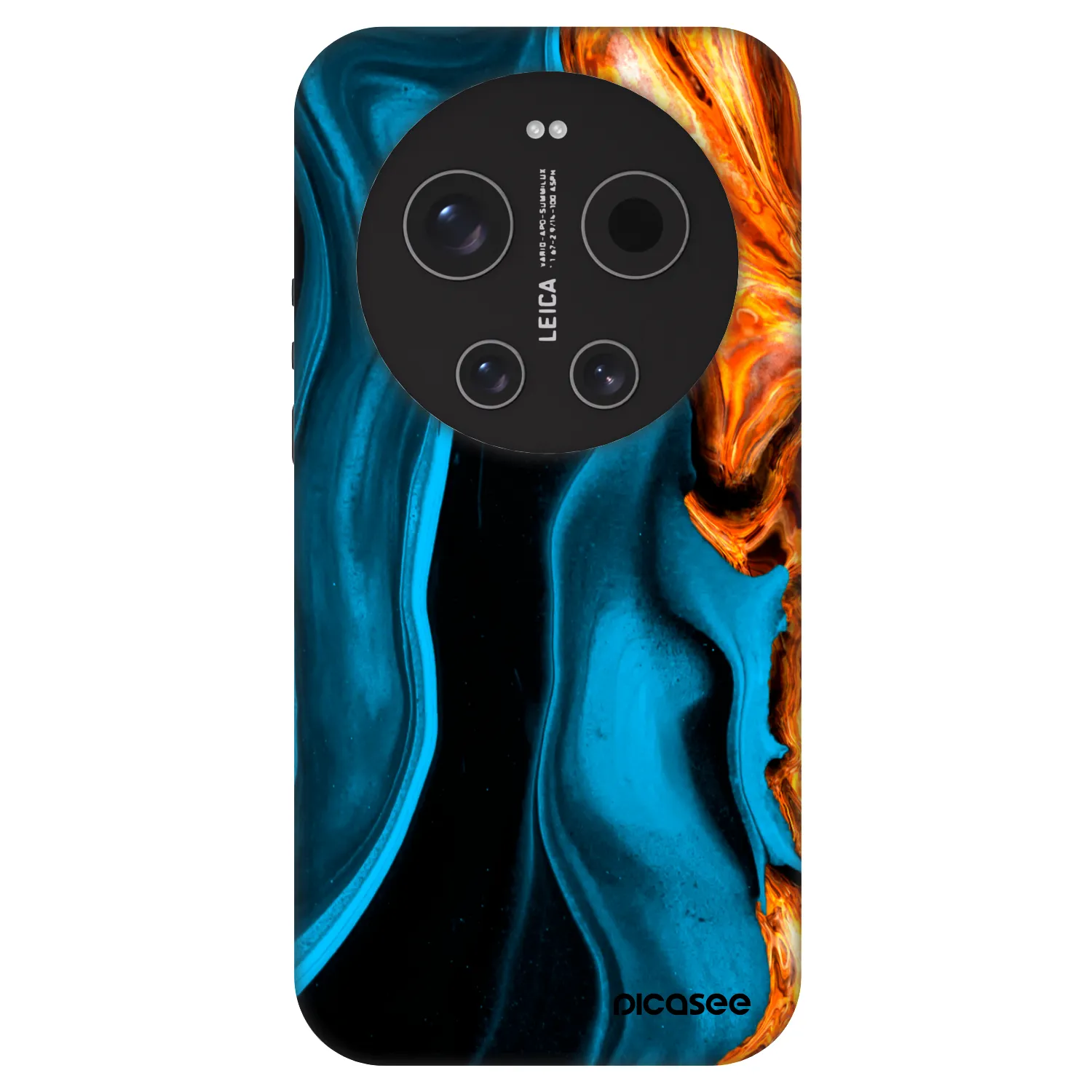 Picasee Fashion Case für Xiaomi 17 Ultra - Gold blue