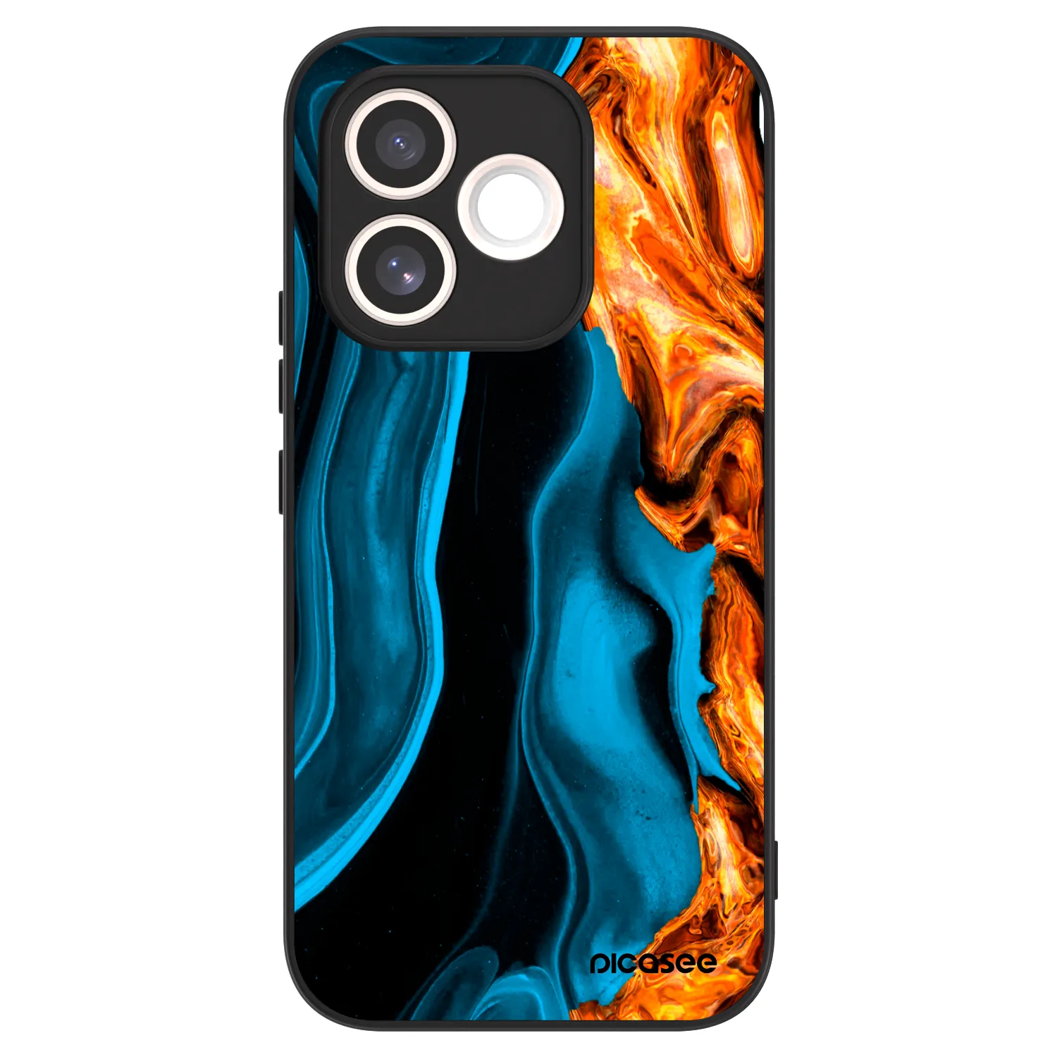Picasee ULTIMATE CASE für Honor 600 Lite - Gold blue
