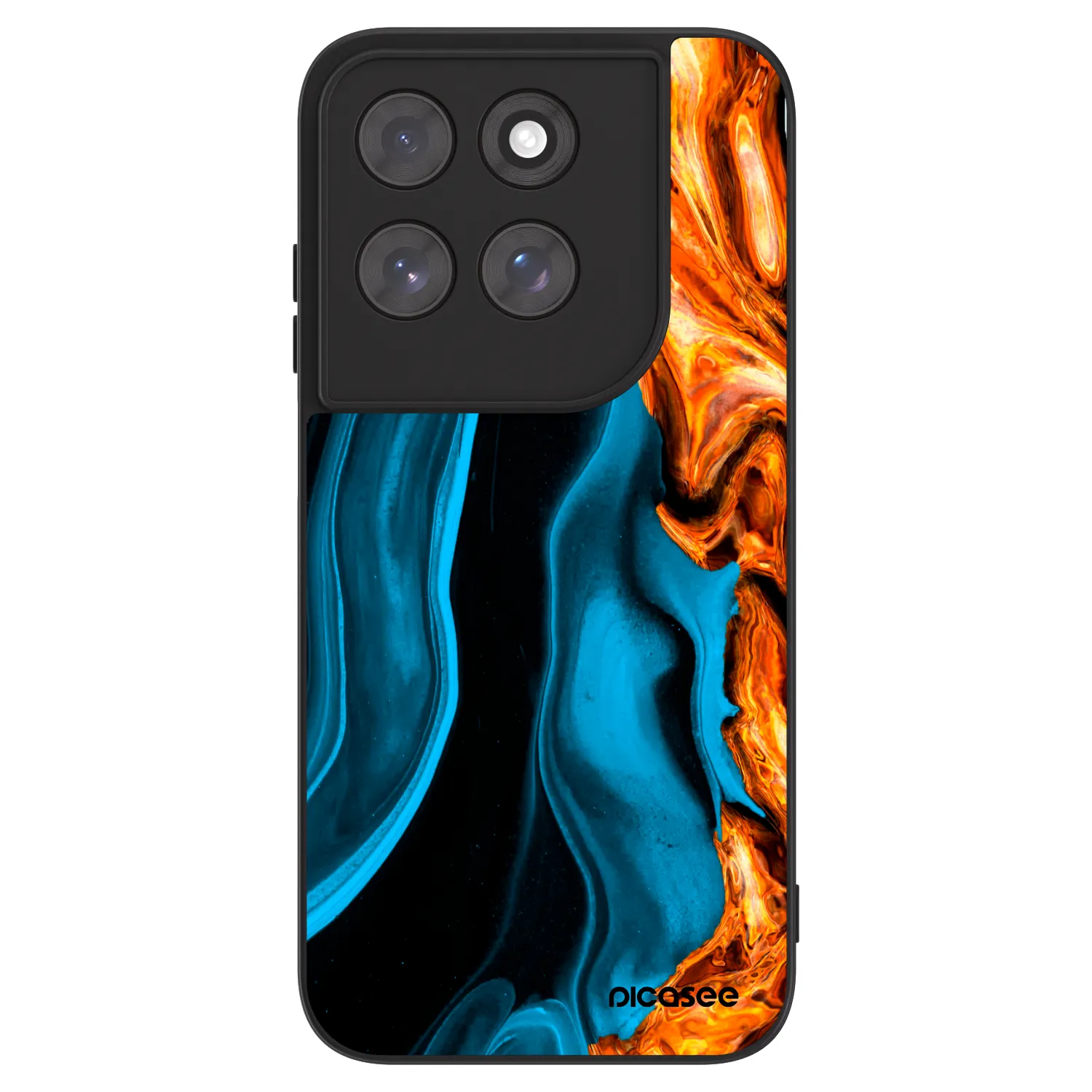 Picasee ULTIMATE CASE für Motorola Moto G77 - Gold blue