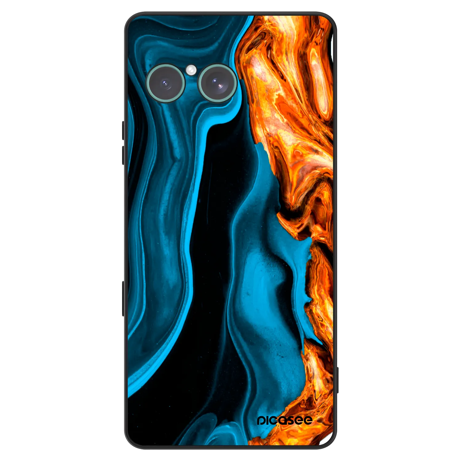 Picasee ULTIMATE CASE für Sony Xperia 10 VII - Gold blue