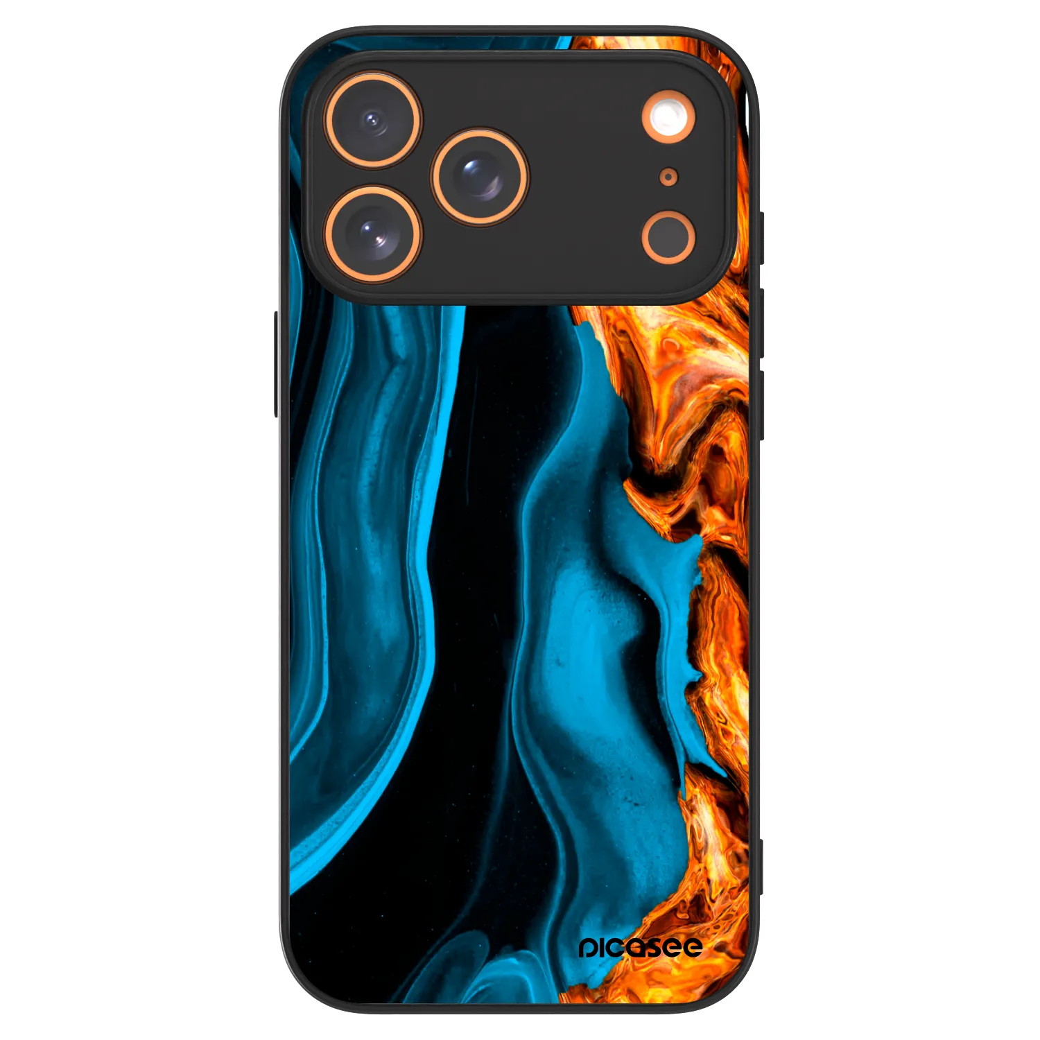 Picasee ULTIMATE CASE für Apple iPhone 18 Pro Max - Gold blue