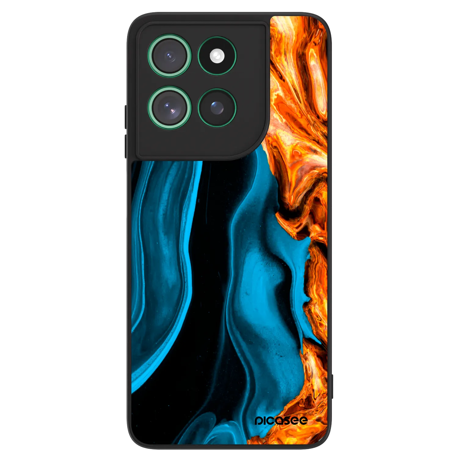 Picasee ULTIMATE CASE für Motorola Moto G57 Power - Gold blue