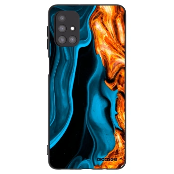 Hülle für Samsung Galaxy M31s - Gold blue