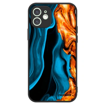 Picasee ULTIMATE CASE für Apple iPhone 12 - Gold blue