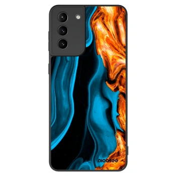 Hülle für Samsung Galaxy S21+ 5G G996F - Gold blue