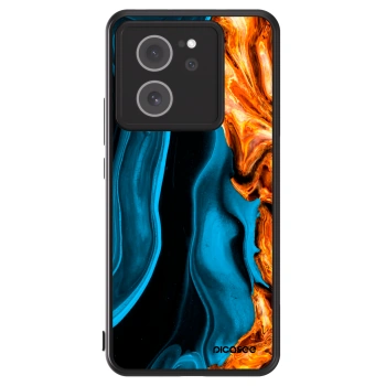 Picasee ULTIMATE CASE für Xiaomi 13T Pro - Gold blue