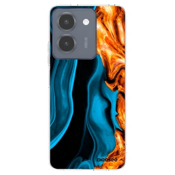 Hülle für Vivo Y36 4G - Gold blue