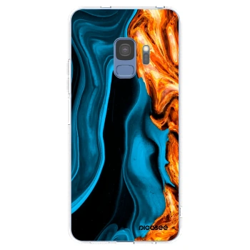 Hülle für Samsung Galaxy S9 G960F - Gold blue