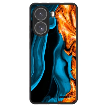 Hülle für Xiaomi Poco X7 - Gold blue