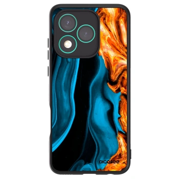 Hülle für Honor 400 Lite 5G - Gold blue