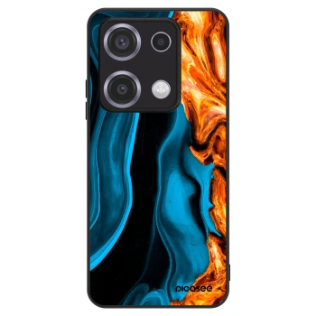 Hülle für Xiaomi Redmi Note 14S - Gold blue