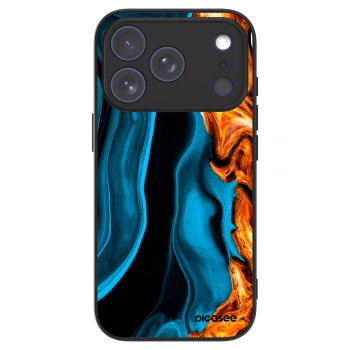 Picasee ULTIMATE CASE für Apple iPhone 17 Pro - Gold blue