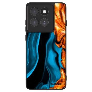 Hülle für Motorola Edge 60 Pro - Gold blue